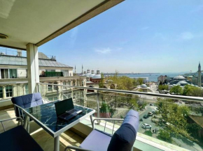WONDER HOMES - Wonderful Sea View Bosphorus&Galataport, Duplex, 3BR, 4ACs